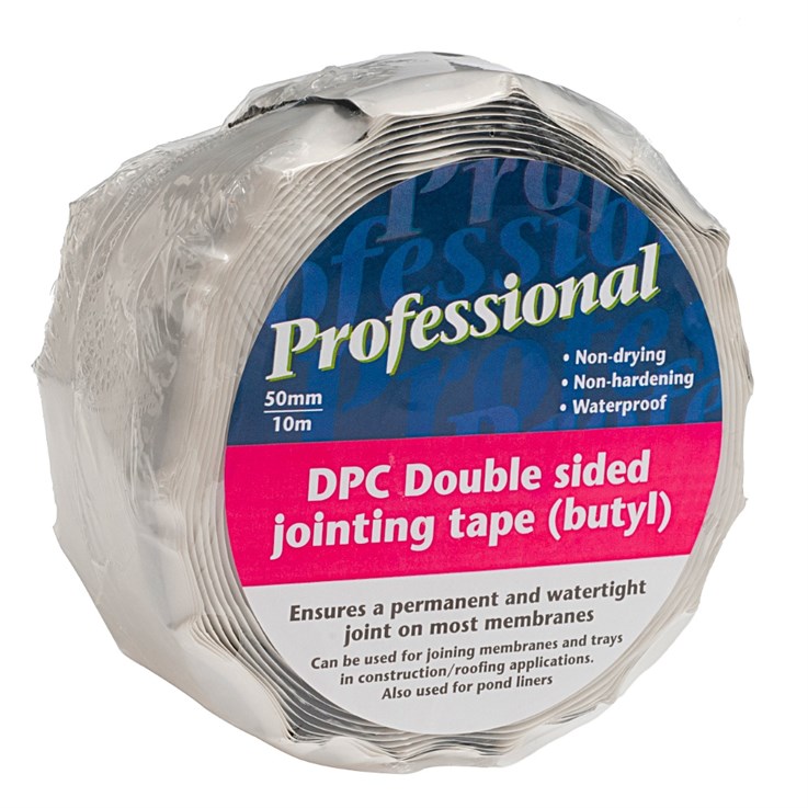 Professional Double Sided DPM Jointing Tape Butyl 50mm x 10m